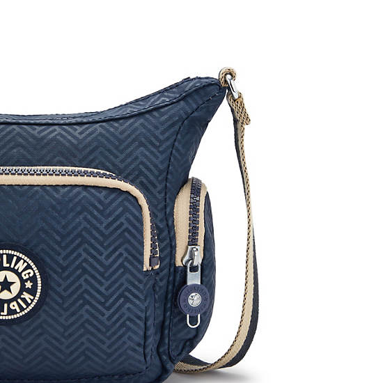 Kipling Gabbie Mini Printed Crossbody Väska Blå | SE 2091DF